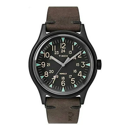 Timex 40mm Indiglo MK1 Black Dial Men’s Watch $38.25 at Walmart