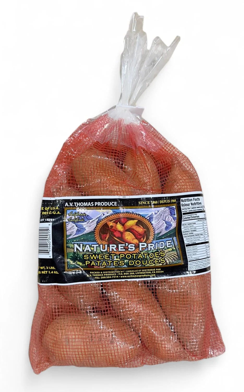 Fresh Produce Sweet Potatoes (3lb) Only $1.xx at Amazon