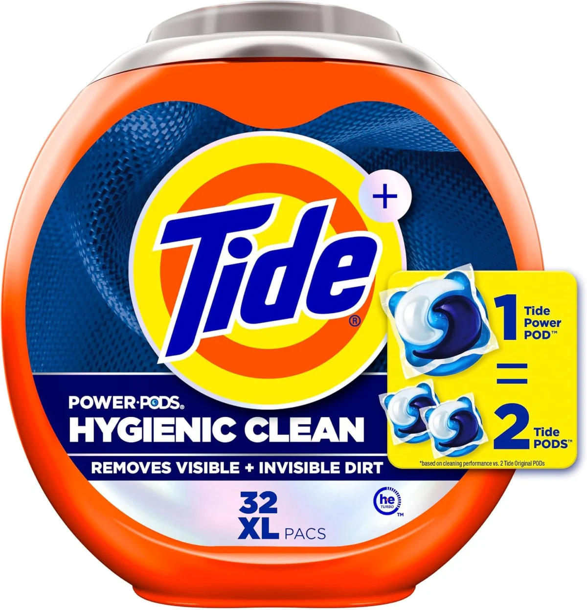 Tide Hygienic Clean Heavy 10x Duty Power PODS Only $14.xx (Reg.