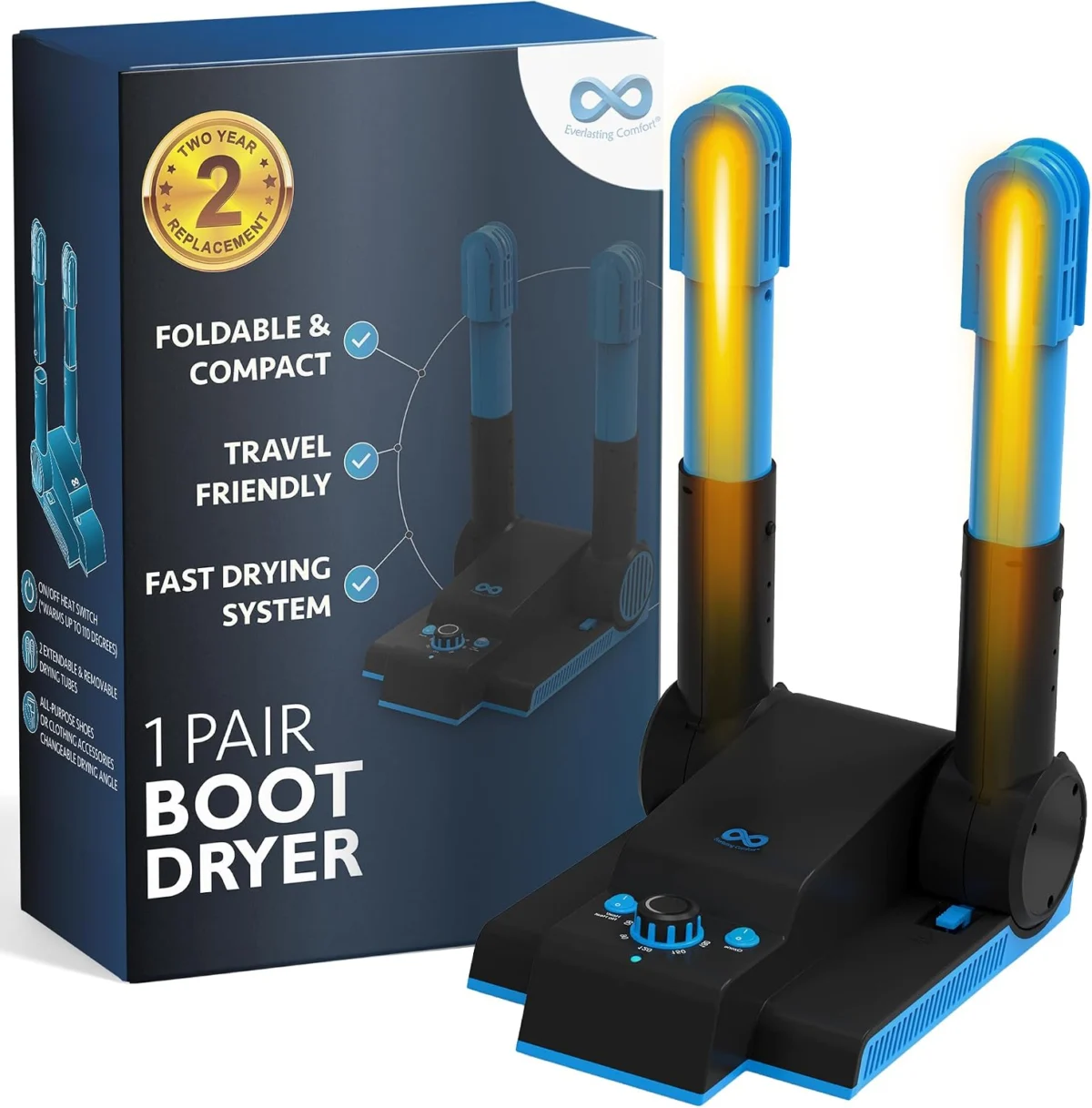 Everlasting Comfort Electric Boot Dryer Only $33.xx (Reg. $50)