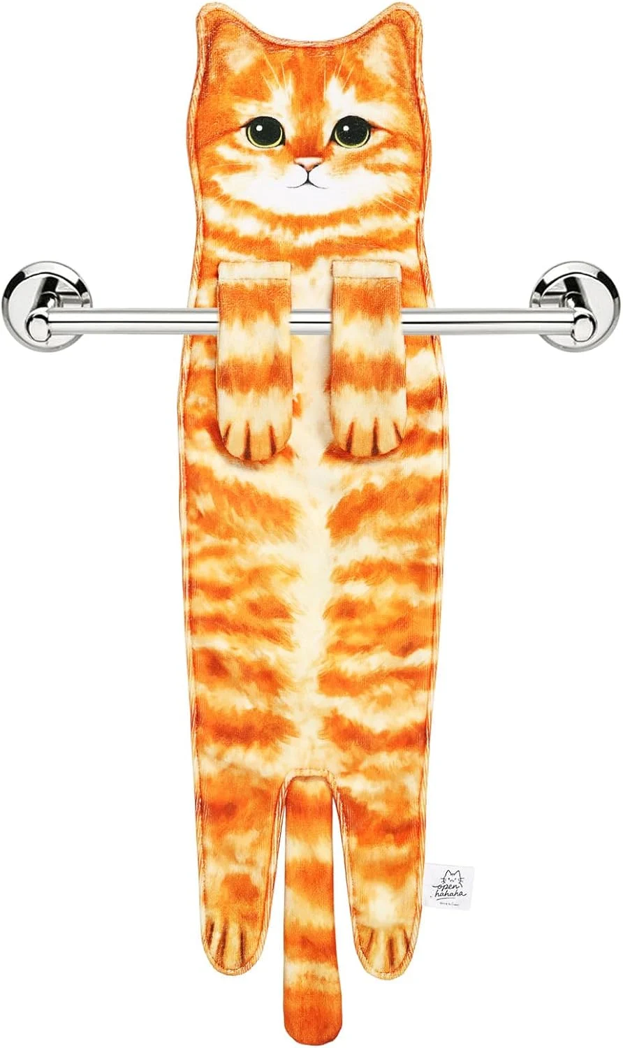 PAT JUUMG Funny Cat Hanging Hand Towel Only $9.xx (Reg. $17)