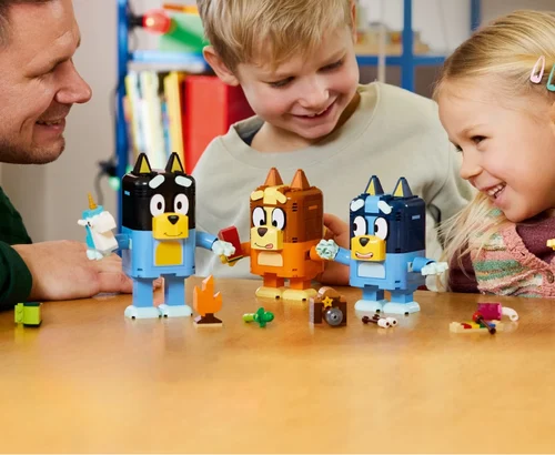LEGO Bluey Brick-Built Bluey Family ONLY $44 After Walmart Cash (Reg. $69.96)
