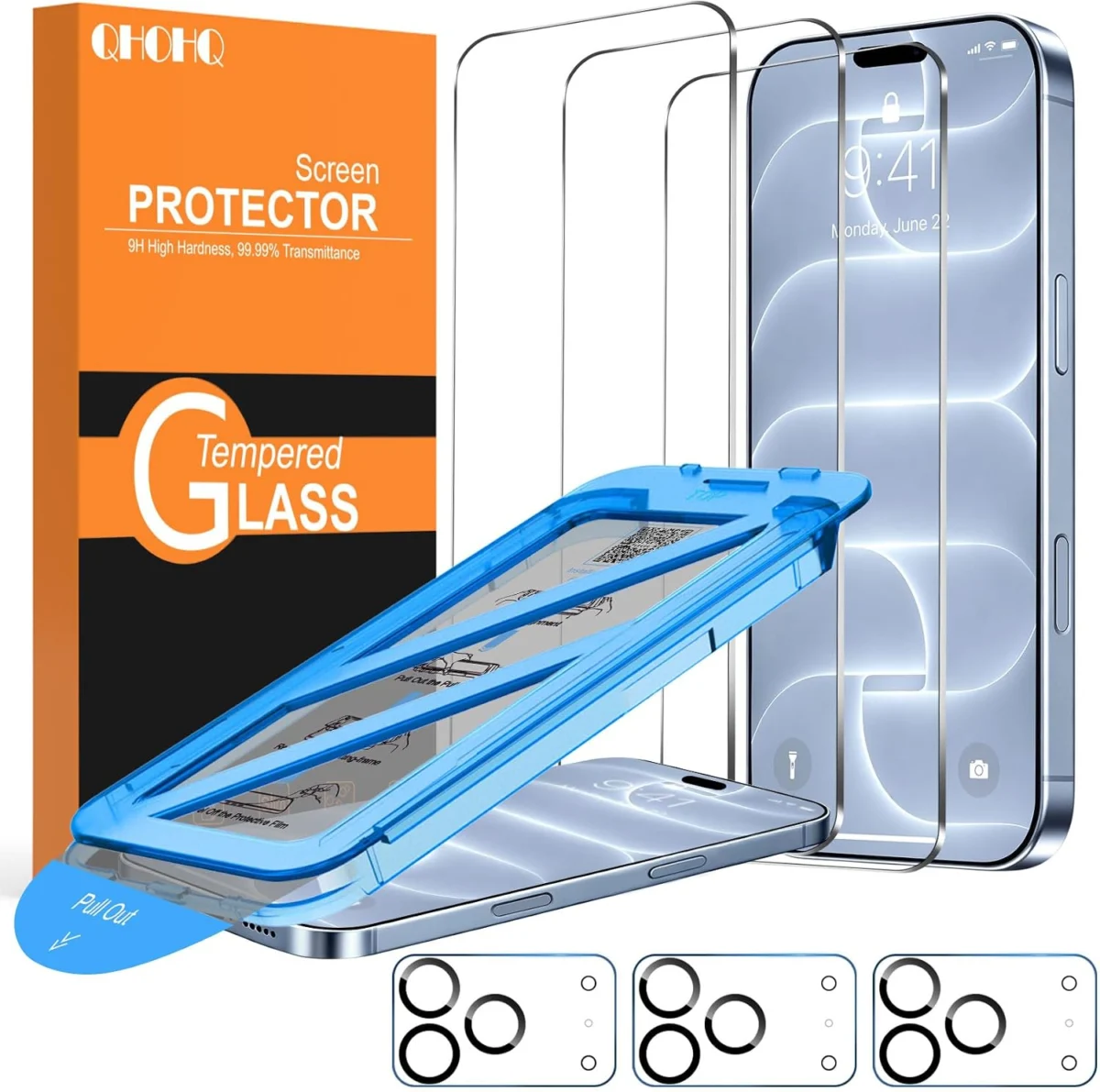 QHOHQ iPhone 18 Pro Screen Protector Only $3.xx (Reg. $7) at Amazon