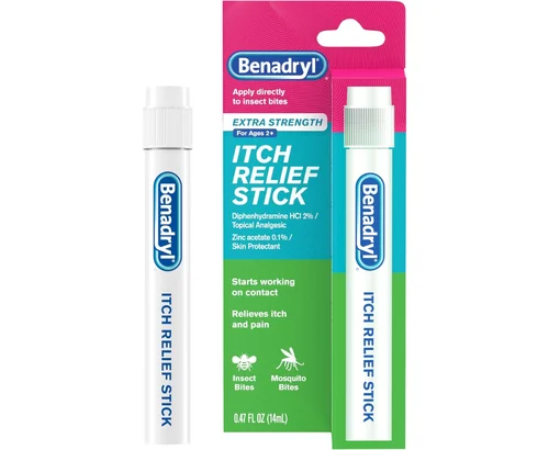 Benadryl Extra Strength Itch Relief Stick Deal: $1