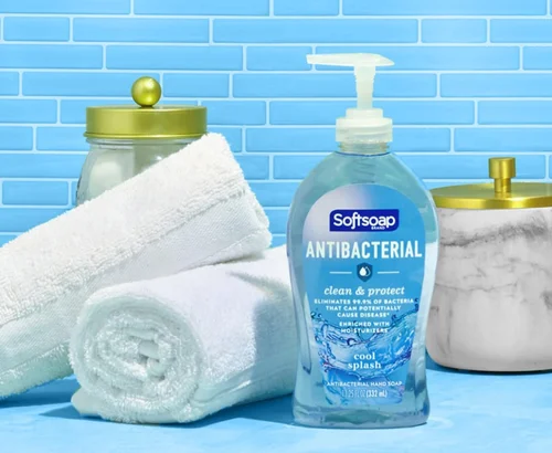 6-Pack Softsoap Antibacterial Cool Splash Hand Soap Deal