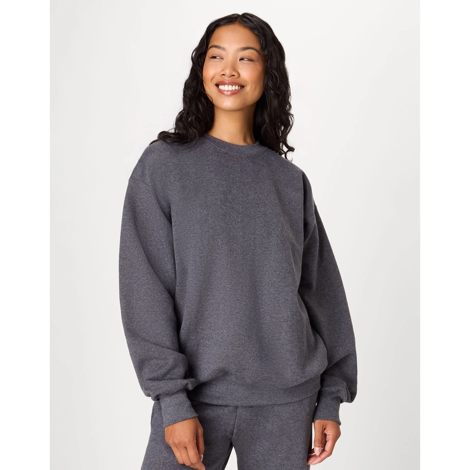 Hanes Crewneck Pullover Heavyweight Fleece Sweatshirt Only $7