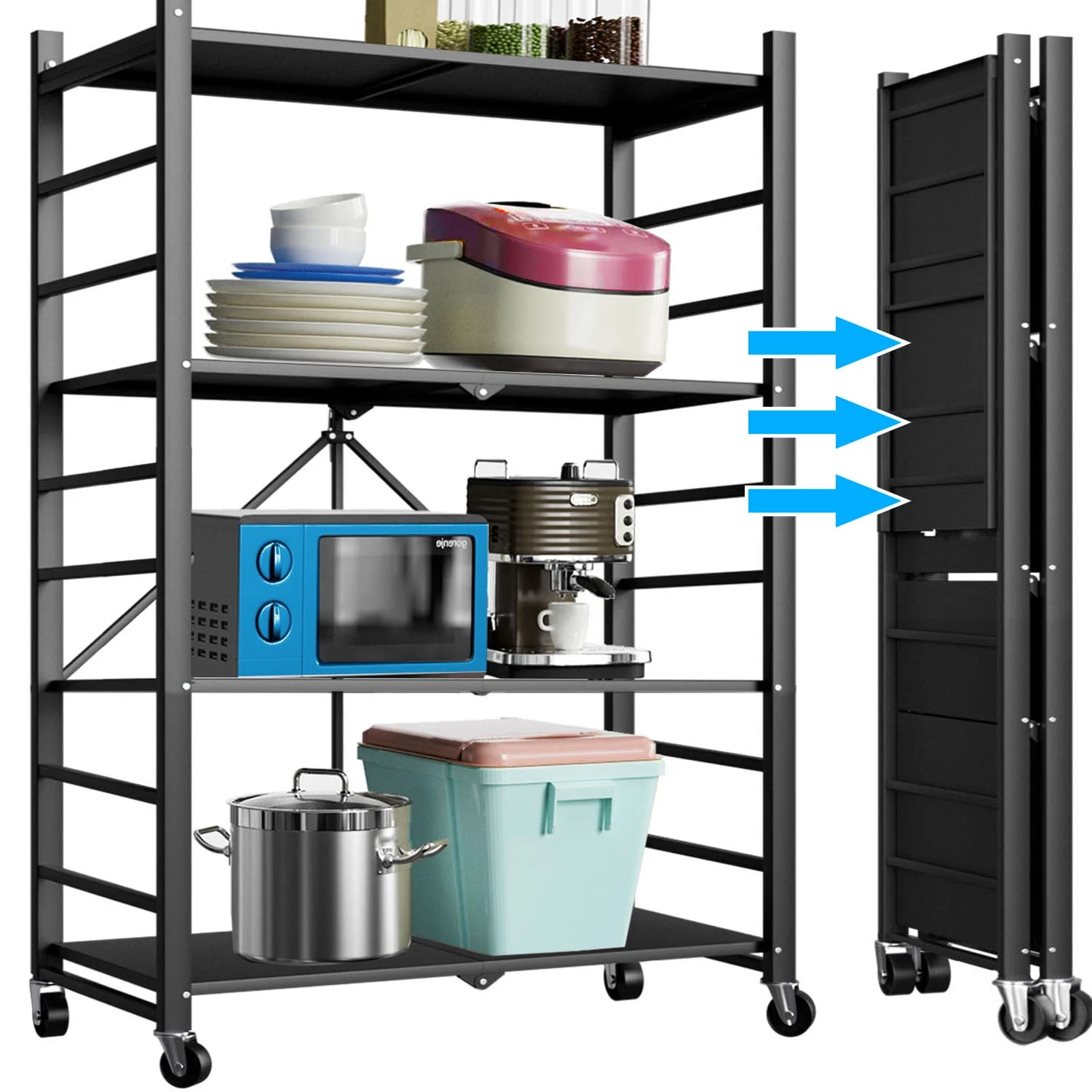 Musment Adjustable 4-Tier Shelf Unit Just $50 Shipped at Walmart