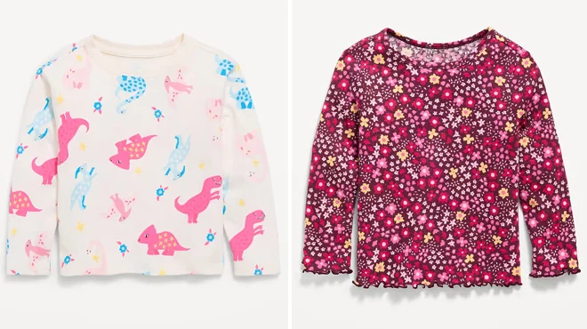 Long-Sleeve Ribbed T-Shirt Deal: Save $6 at Old Navy