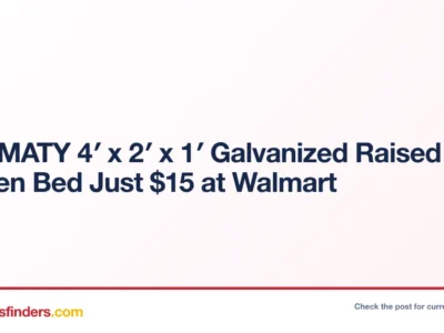 Walmart deal card