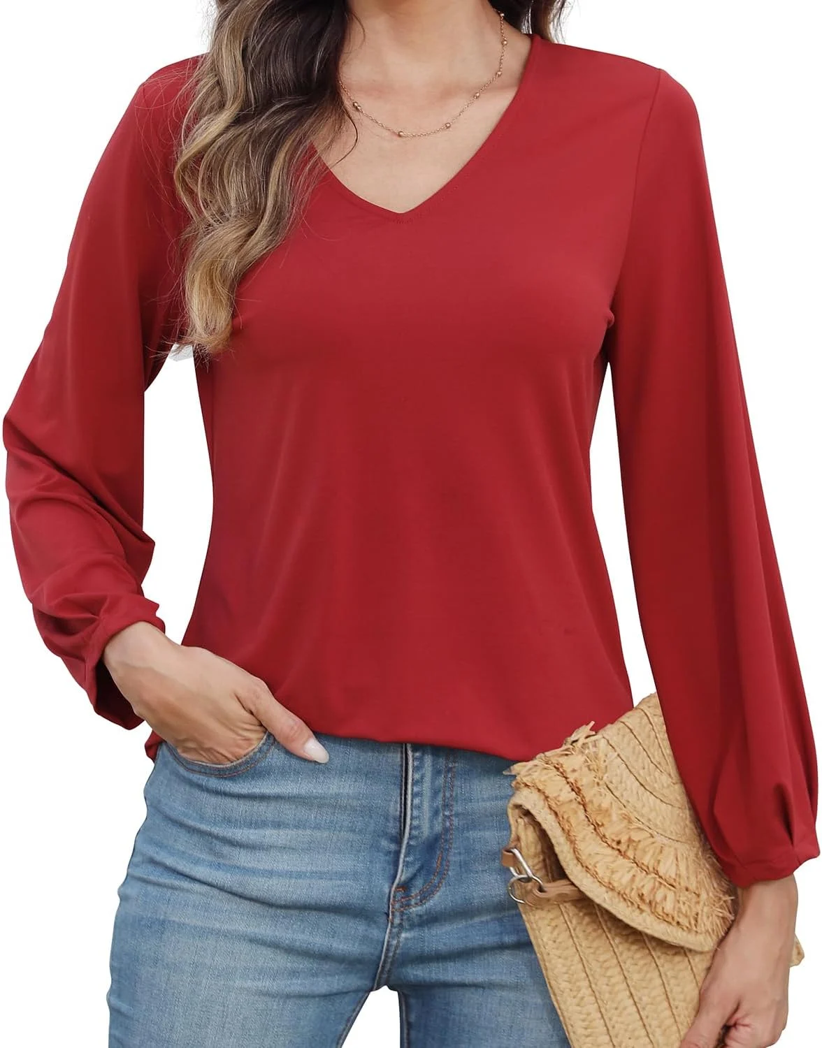 Amzdora Women’s Dressy Top Only $19.xx at Amazon