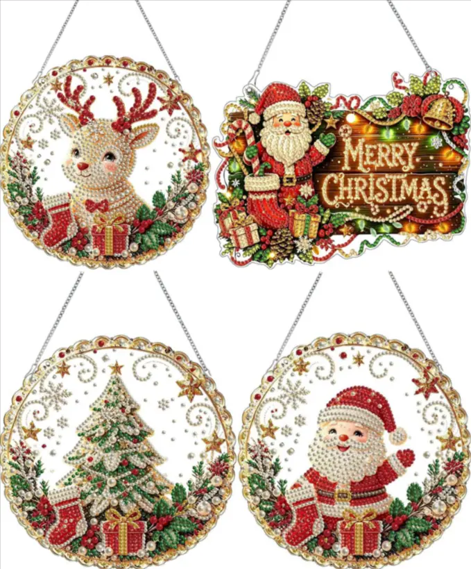 Personalized Christmas Pearl Diamond Kits Deal