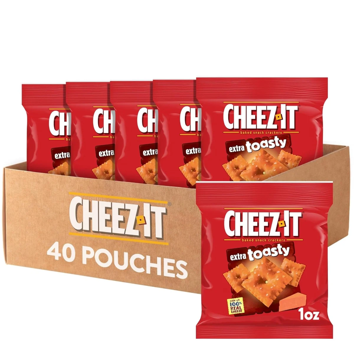 Cheez-It Cheese Crackers 40 Pouches Deal