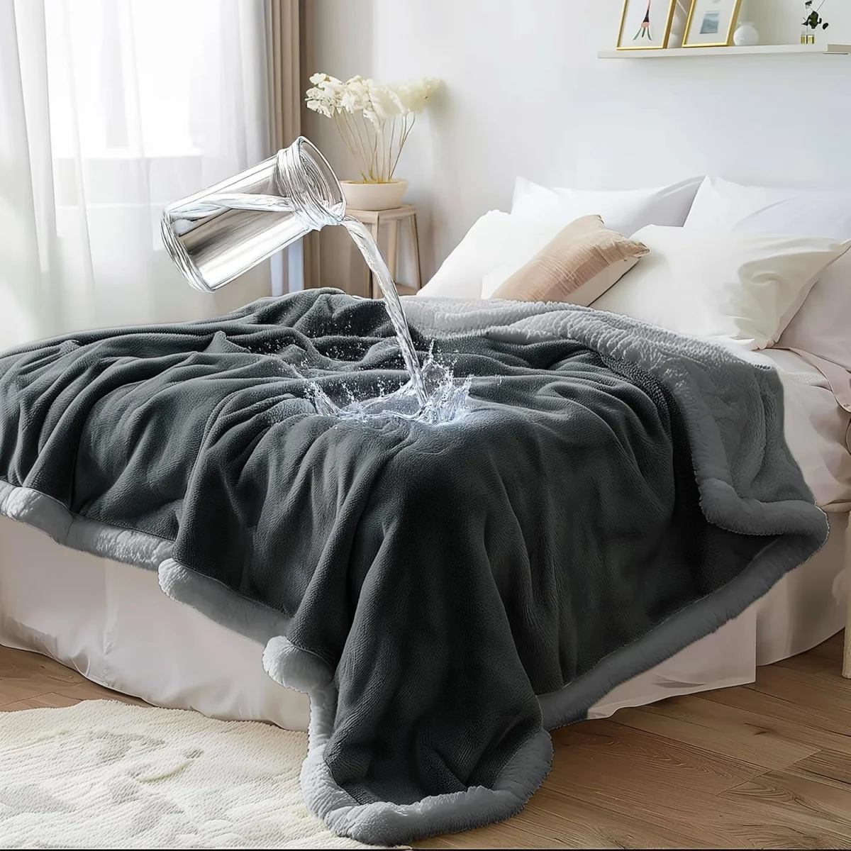 Bedding Aid Waterproof Blanket Twin Only $63.xx at Amazon