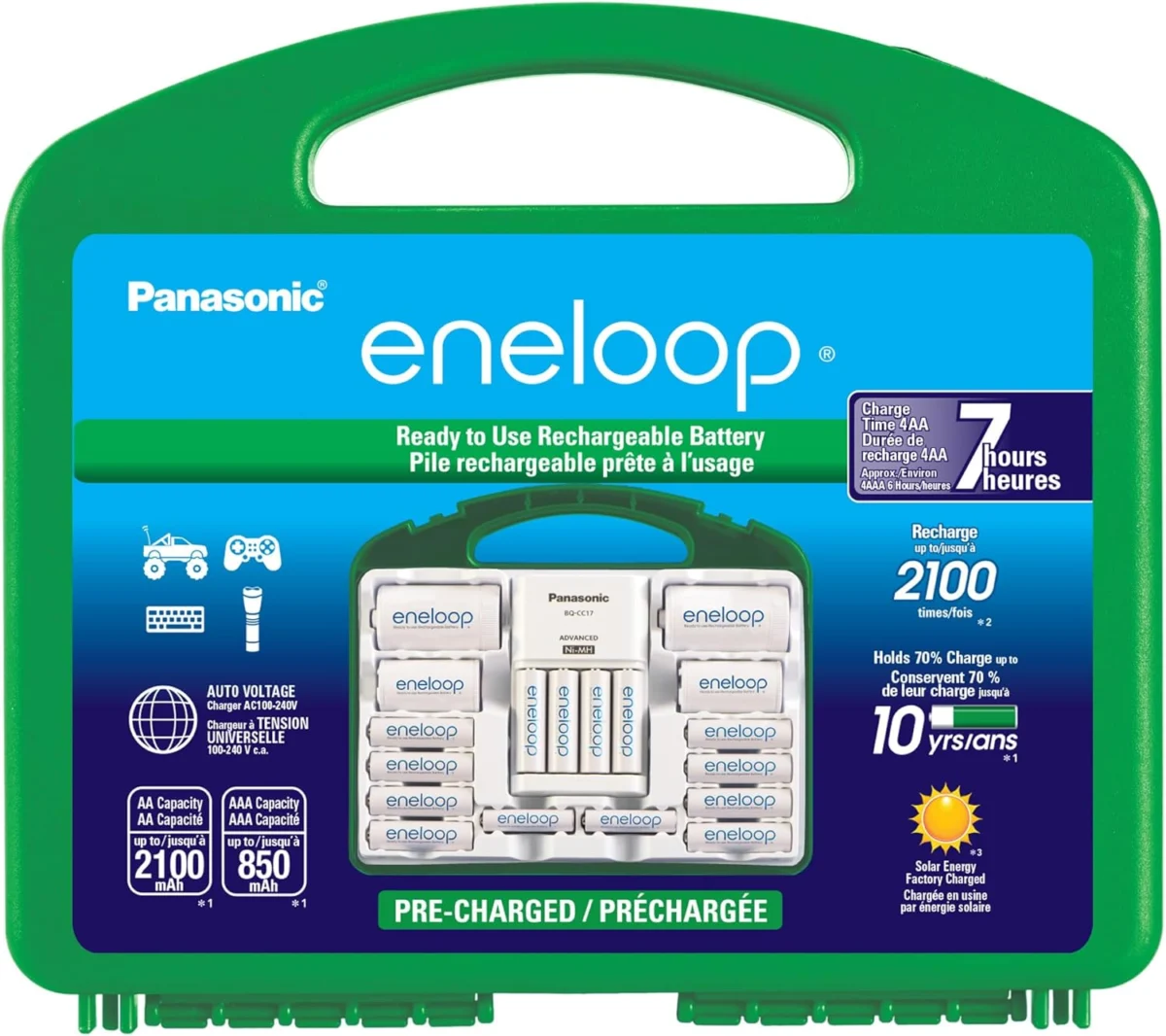 Panasonic eneloop Super Power Pack Only $44.xx at Amazon