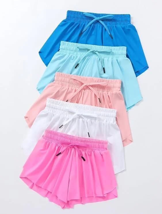 Girls Flowy Butterfly Shorts Deal: $9