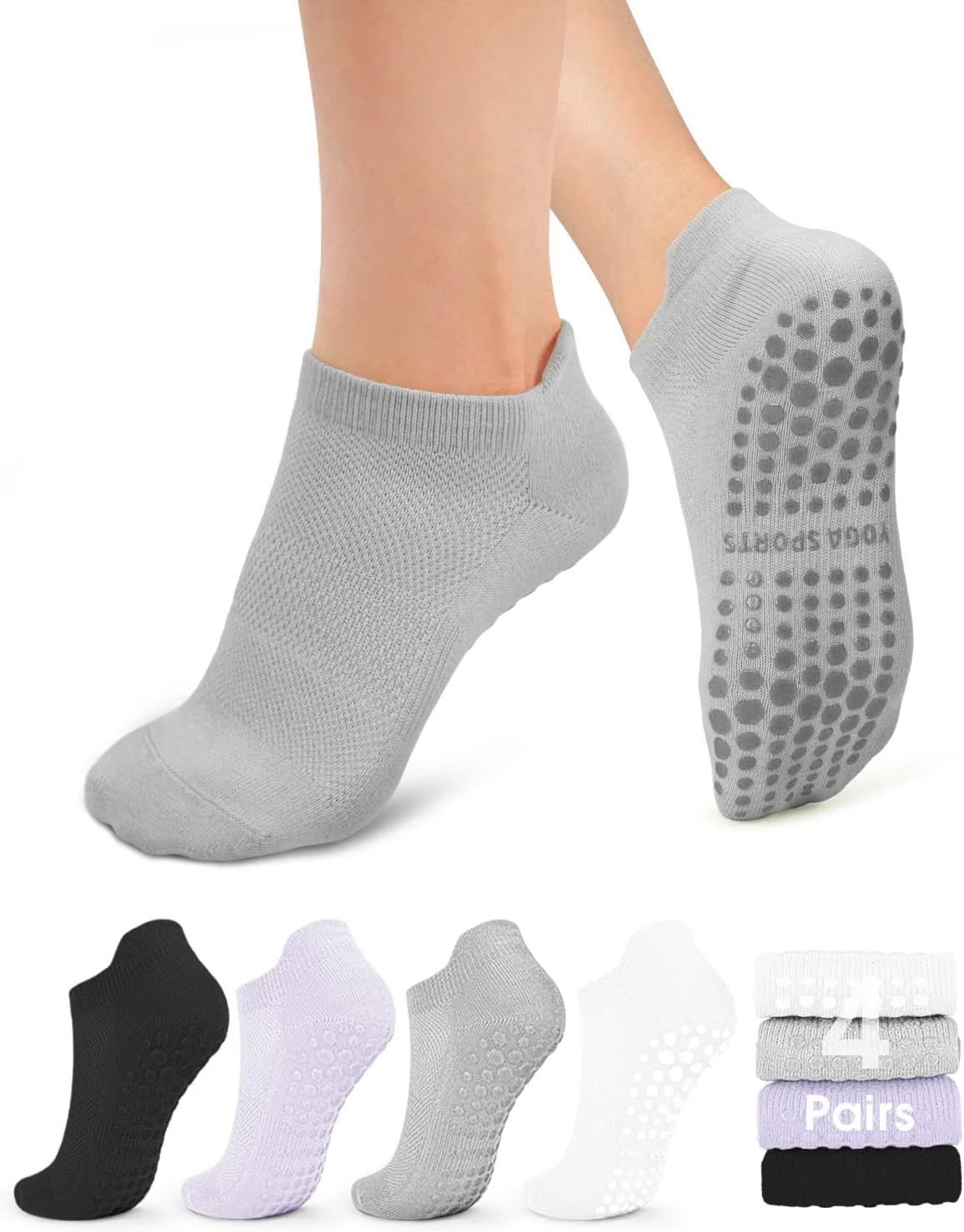 yeuG Pilates Socks Only $8.xx (Reg. $10) at Amazon