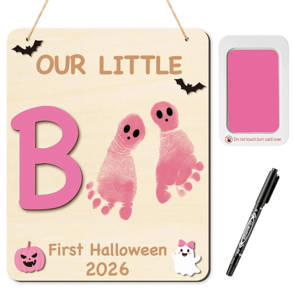 R HOSRE 3D Halloween Baby Footprint Deal: Save $7.xx at Amazon