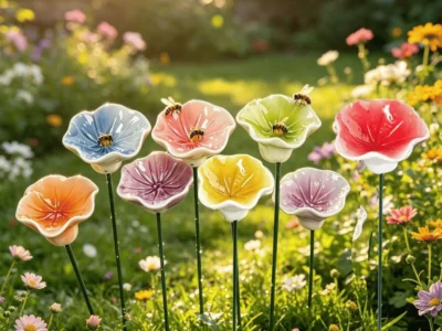 Ceramic Bee/Flower Watering Station Deal: Save $10.xx at Amazon
