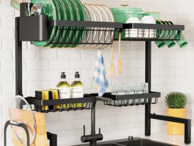 Adjustable Over The Sink Dish Drying Rack Deal