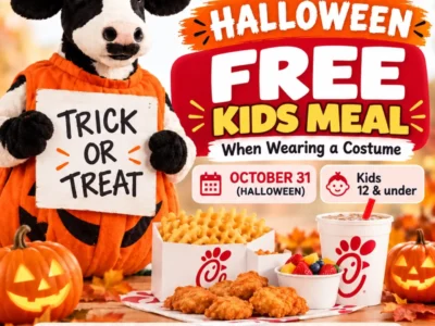 Chick-fil-A Halloween Free Kids Meal: Omaha Event on October 31