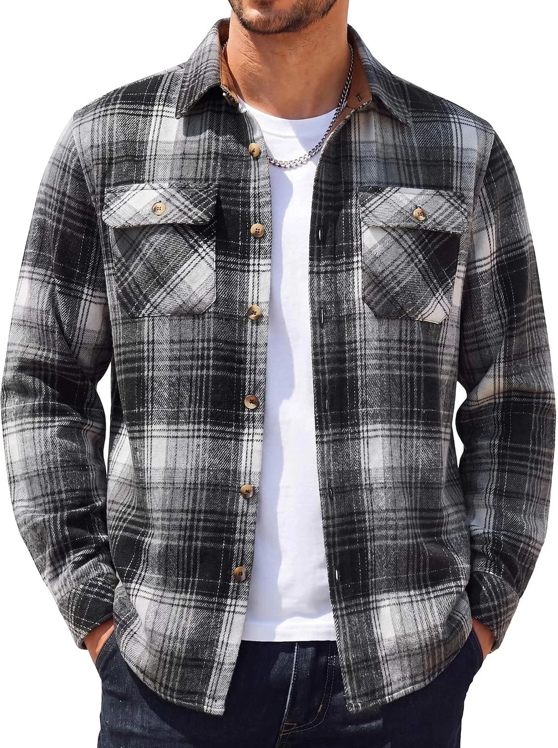 COOFANDY Men’s Flannel Shirt Only $19.xx (Reg. $29) at Amazon