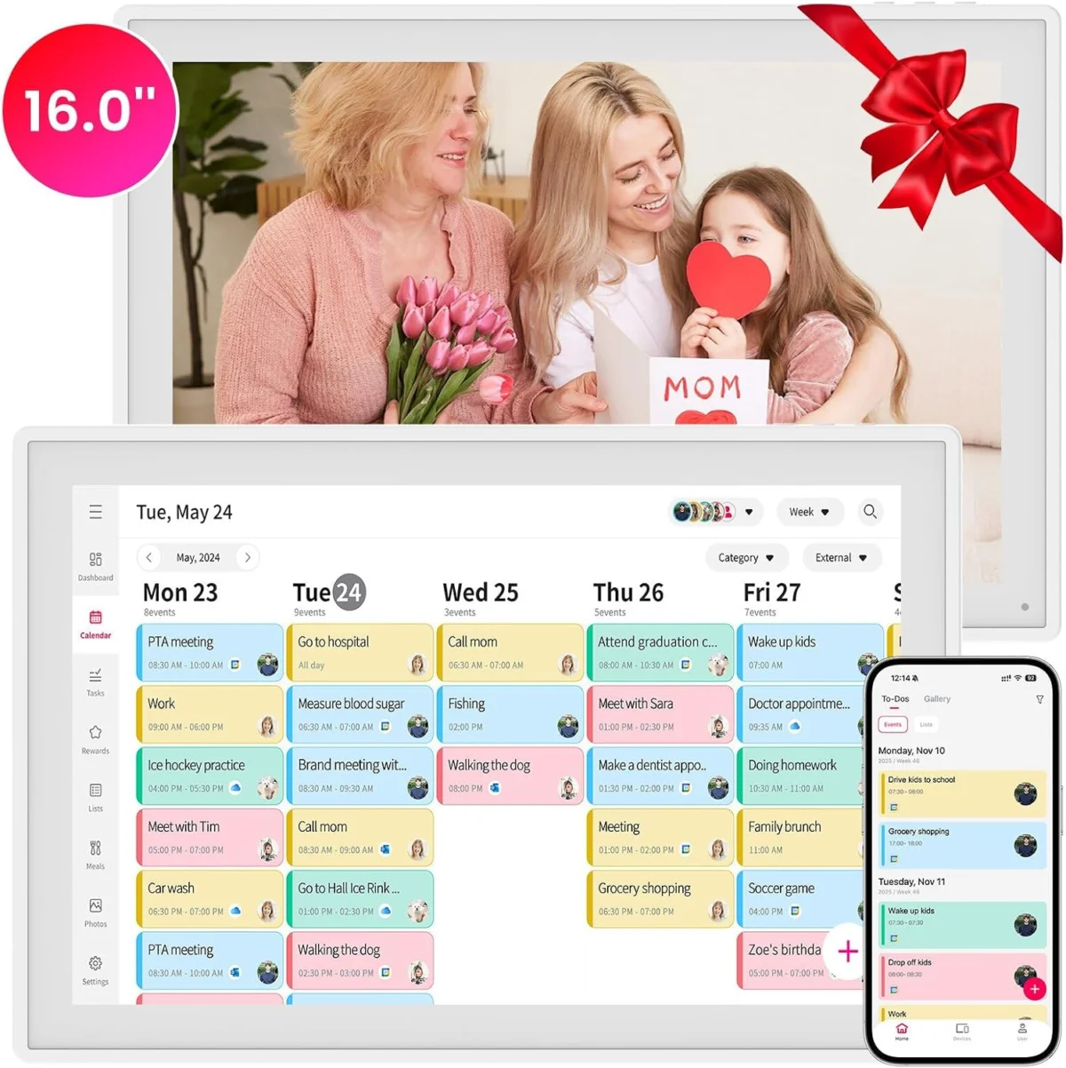 Anyuse 16″ Smart Digital Calendar Only $119.xx (Reg. $170) at Amazon