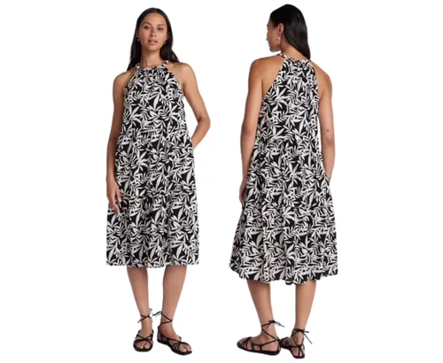 Time and Tru Women’s Braided Halter Midi Dress ONLY $6.13 at Walmart