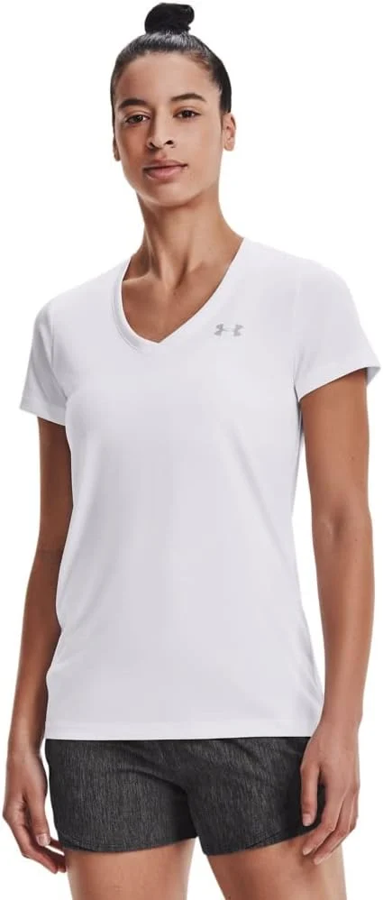 Under Armour Women’s Tech V‑Neck Tee Only $9.xx (Reg. $25) at Amazon
