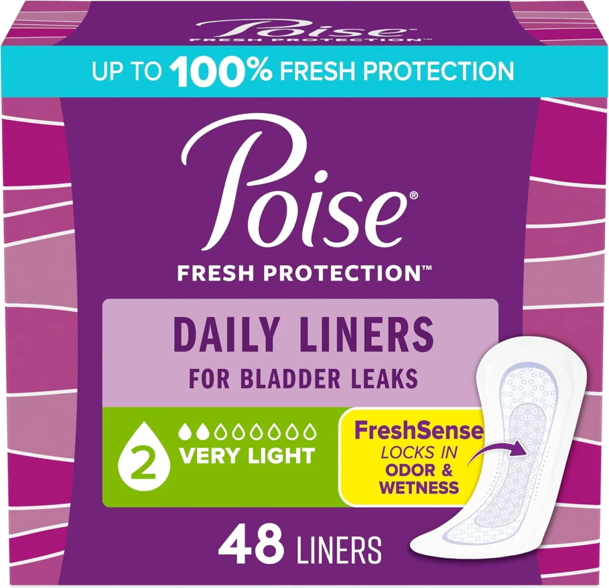 Poise Daily Liners Deal: As Low As $3.10
