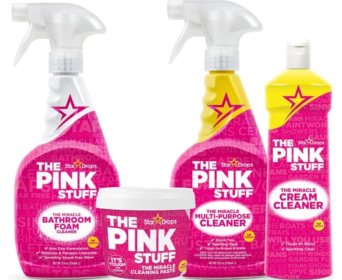 The Pink Stuff Miracle Cleaning Ultimate Bundle for $14.xx (Reg $32)