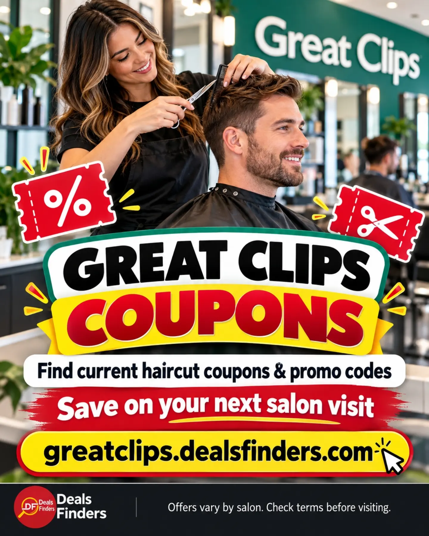Great Clips Coupons: Find Local Haircut Offers and $5 Off