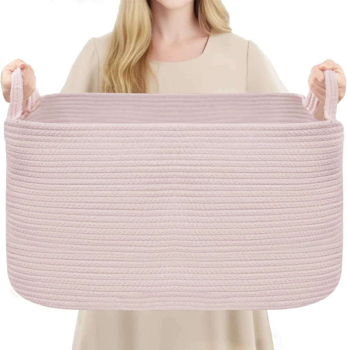 YOUDENOVA Large Blanket Basket Only $33.xx (Reg. $36) at Amazon