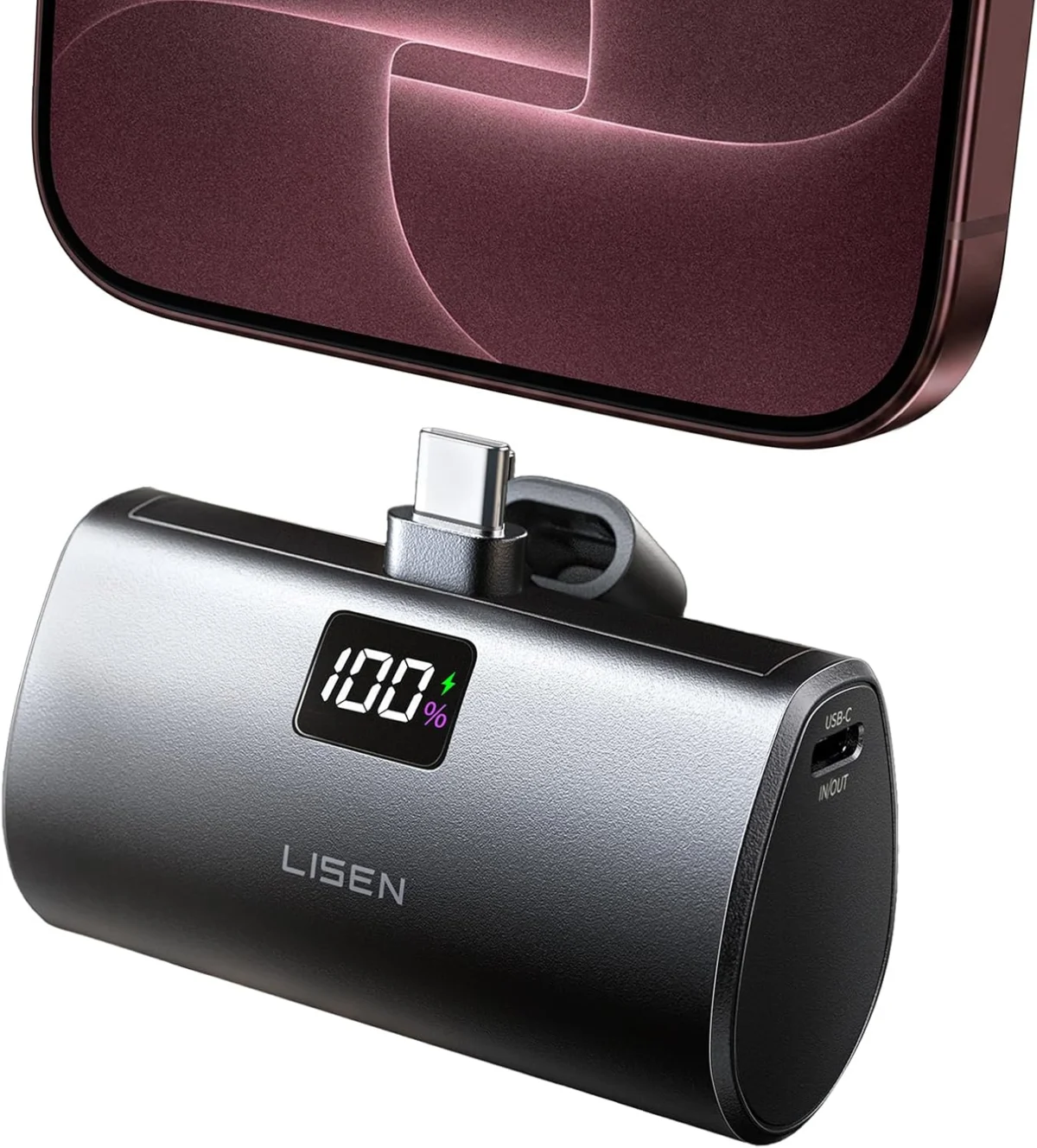 6800mAh LISEN 22.5W USB-C Mini Only $16.xx (Reg. $27) at Amazon