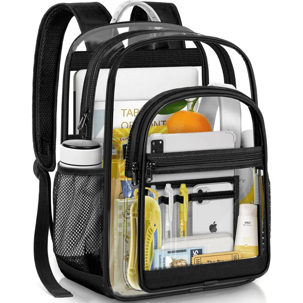 Heavy Duty PVC Transparent Bookbag Deal at Amazon: Save $6.xx