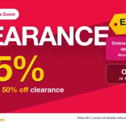 Kohl's clearance event: save up to 85% after an extra 50% off, October 19 to 25, in store and online