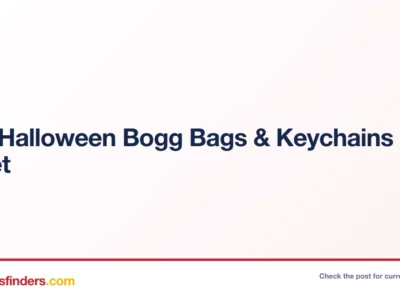 New Halloween Bogg Bags & Keychains at Target