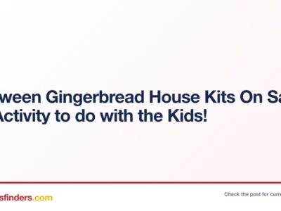 Halloween Gingerbread House Kits On Sale! Fun Activity to do with the Kids!