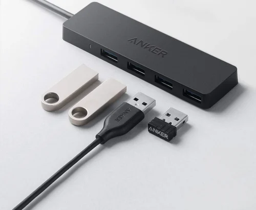 Anker 4-Port Ultra Slim USB 3.0 Hub for $7.xx (Reg $15)