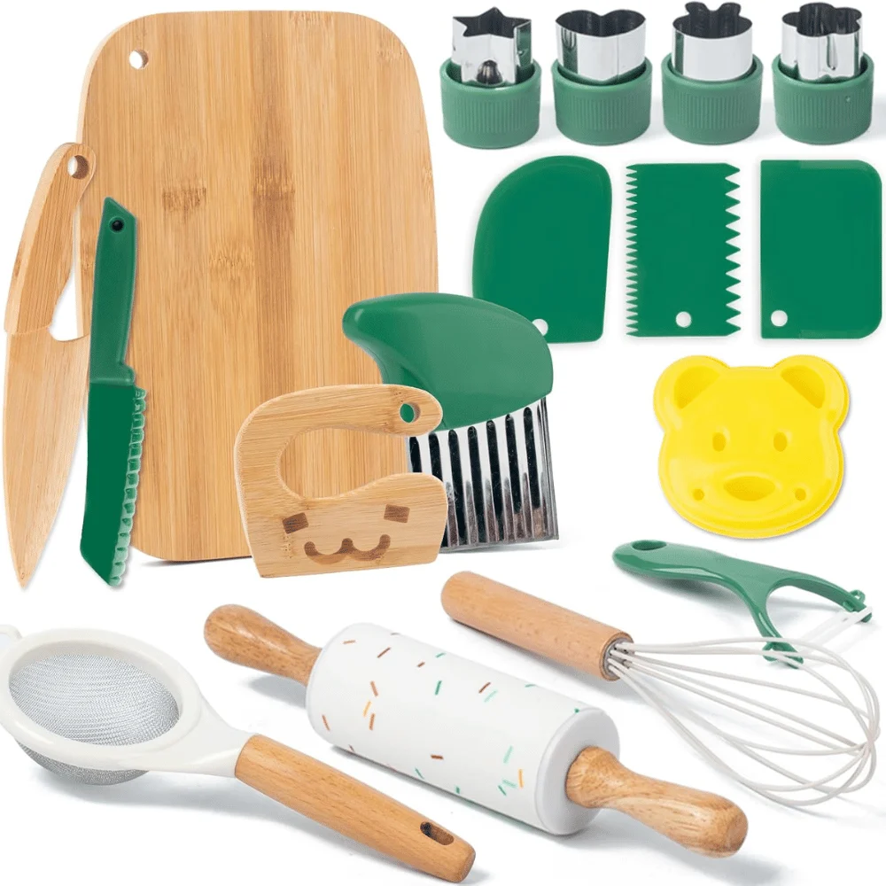 17 Pcs Kids Knife Set Deal at Amazon: Save $14.xx
