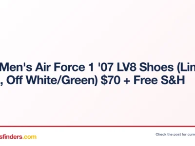 Nike Air Force 1 ’07 LV8 Shoes Just $70 Shipped at Nike