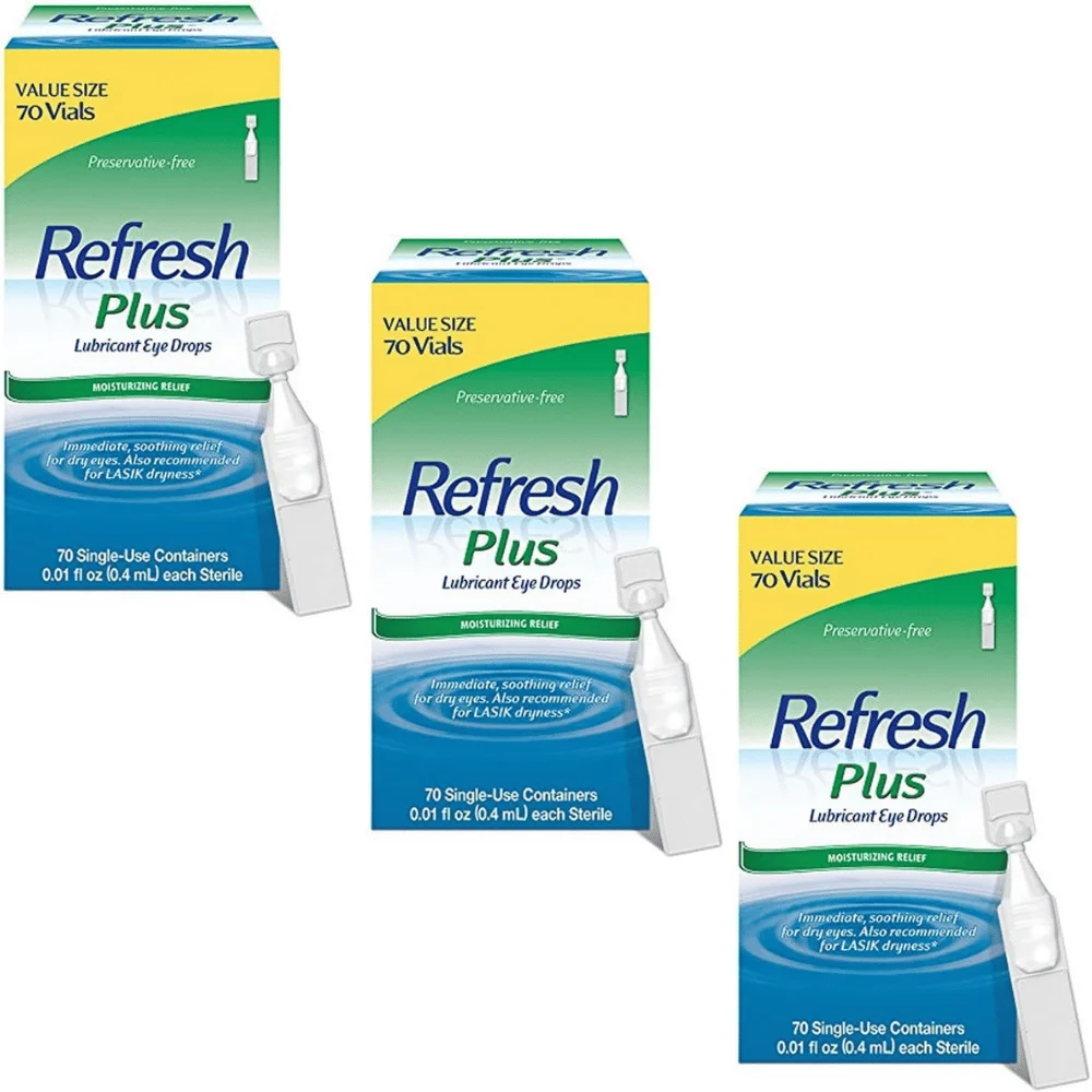 REFRESH PLUS Lubricant Eye Drops Deal: Save $45.xx at Amazon