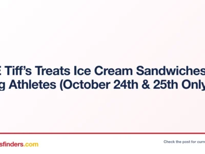 Tiff’s Treats Free Ice Cream Sandwiches at Prnewswire