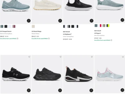 Adult Shoes Deal at Under Armour