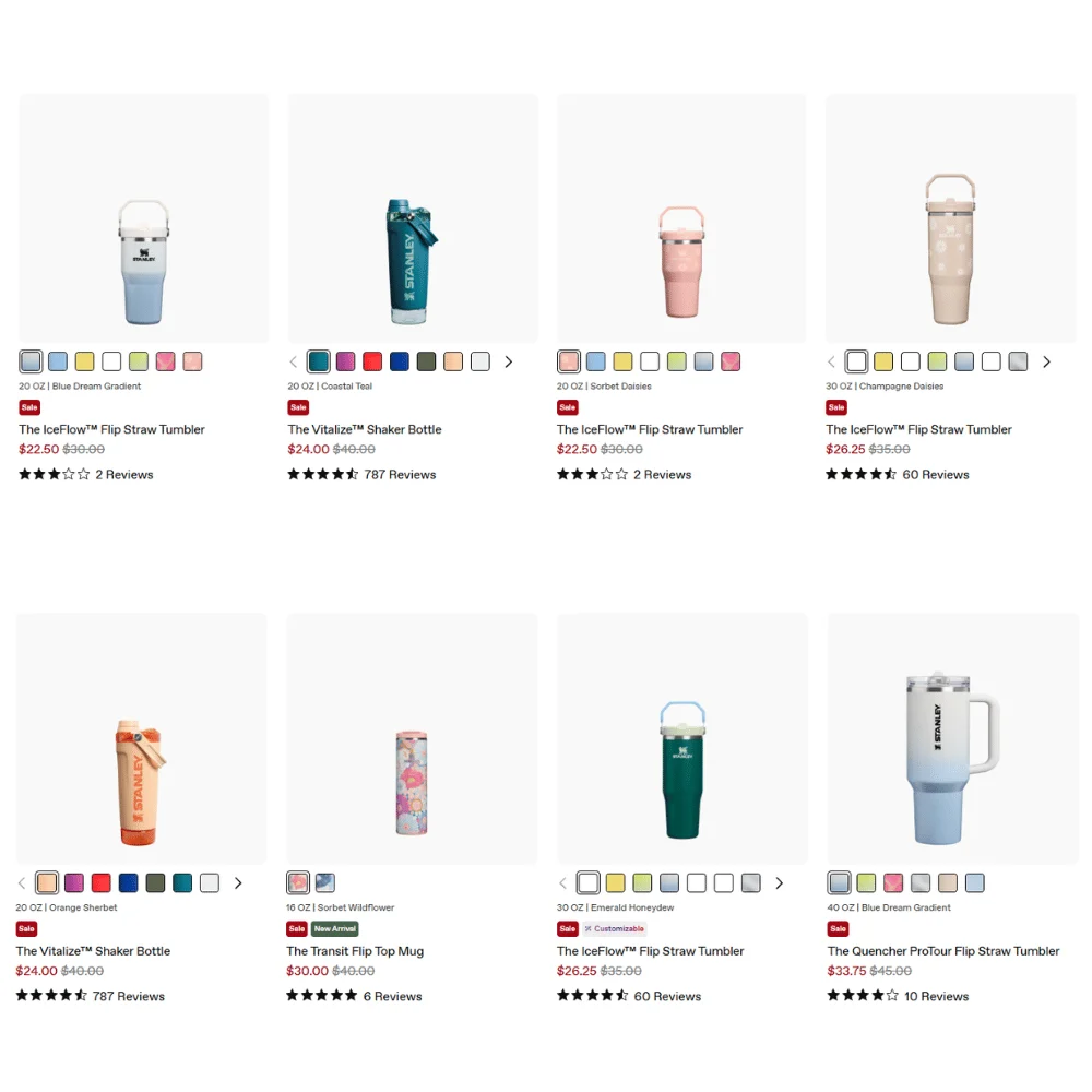 Stanley Tumblers & Water Bottles Deal: Save $20.80