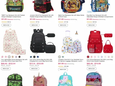 Backpacks Sets Deal: Save $28 at Kohl