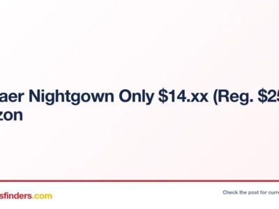 Ekouaer Nightgown Only $14.xx (Reg. $25) at Amazon
