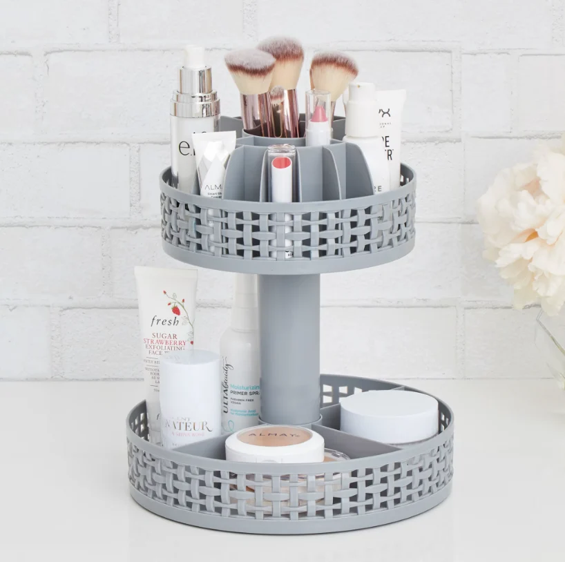 360° Rotating Makeup Organizer Deal: Save $5.02 at Walmart