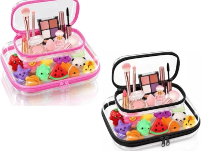 2 Pack Clear Hard Shell Zipper Case Deal at Amazon: Save $9.xx