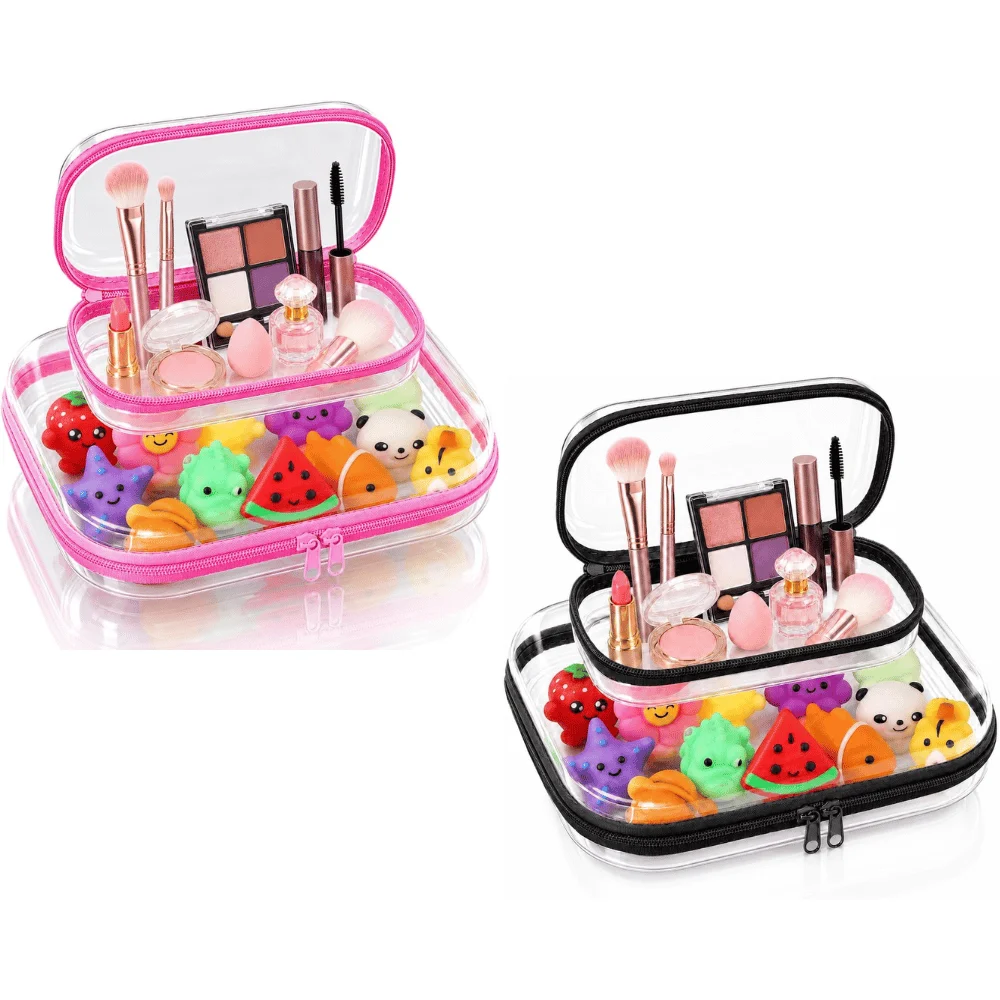 2 Pack Clear Hard Shell Zipper Case Deal at Amazon: Save $9.xx