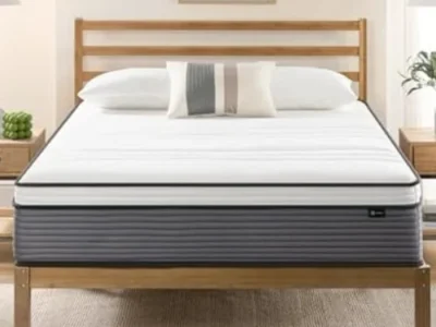 ZINUS 12 Inch King Mattress Only $129.xx (Reg. $310) at Woot